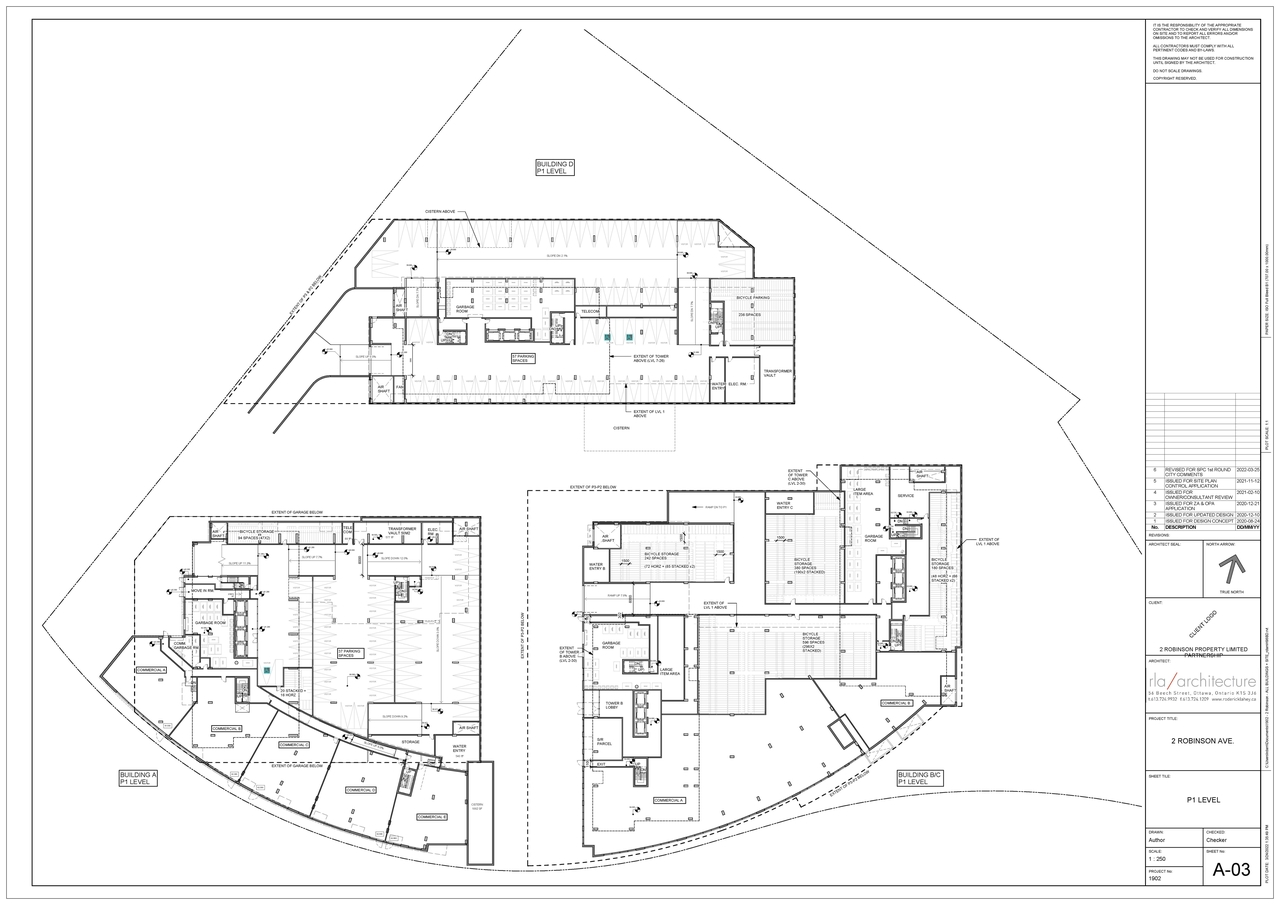 Floor plan for project from page 3 of the file '2022-04-07 - Floor Plans - D07-12-21-0202'