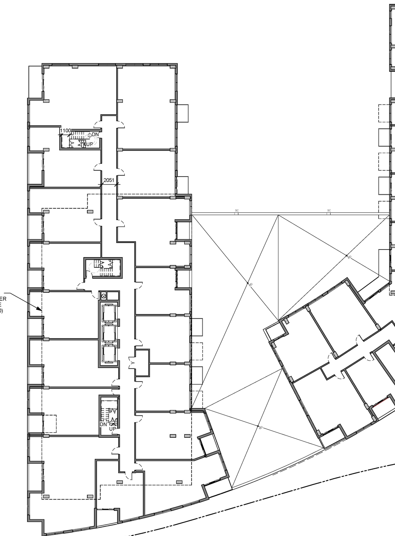 Construction site plan for project from page 5 of the file '2022-04-07 - Floor Plans - D07-12-21-0202'