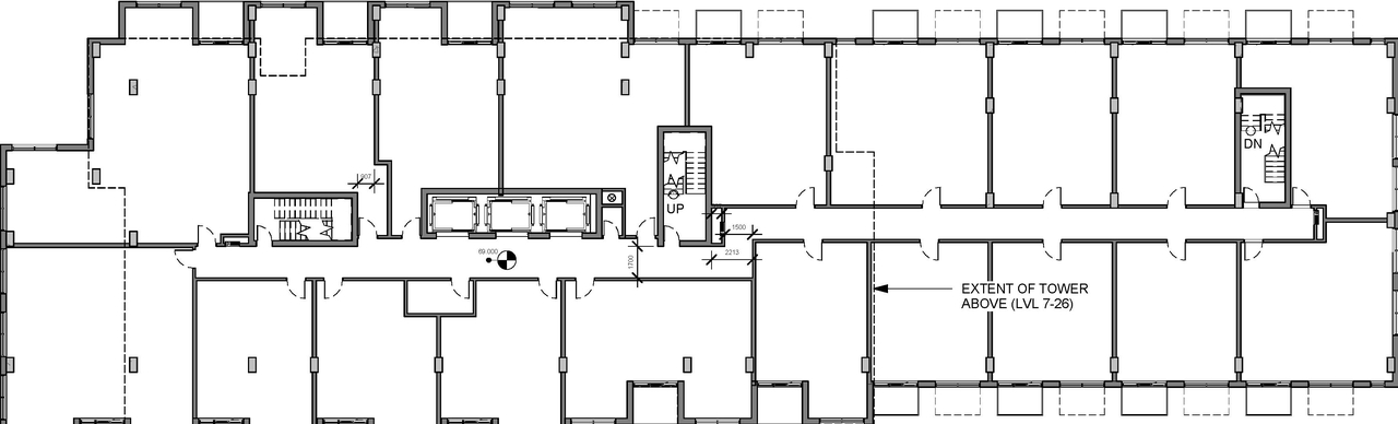 Construction site plan for project from page 5 of the file '2022-04-07 - Floor Plans - D07-12-21-0202'
