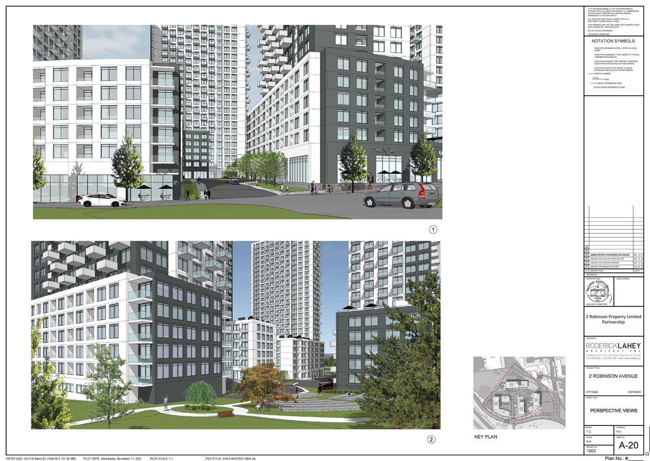 Construction site plan for project from page 3 of the file '2021-11-18 - Perspective - D07-12-21-0202'