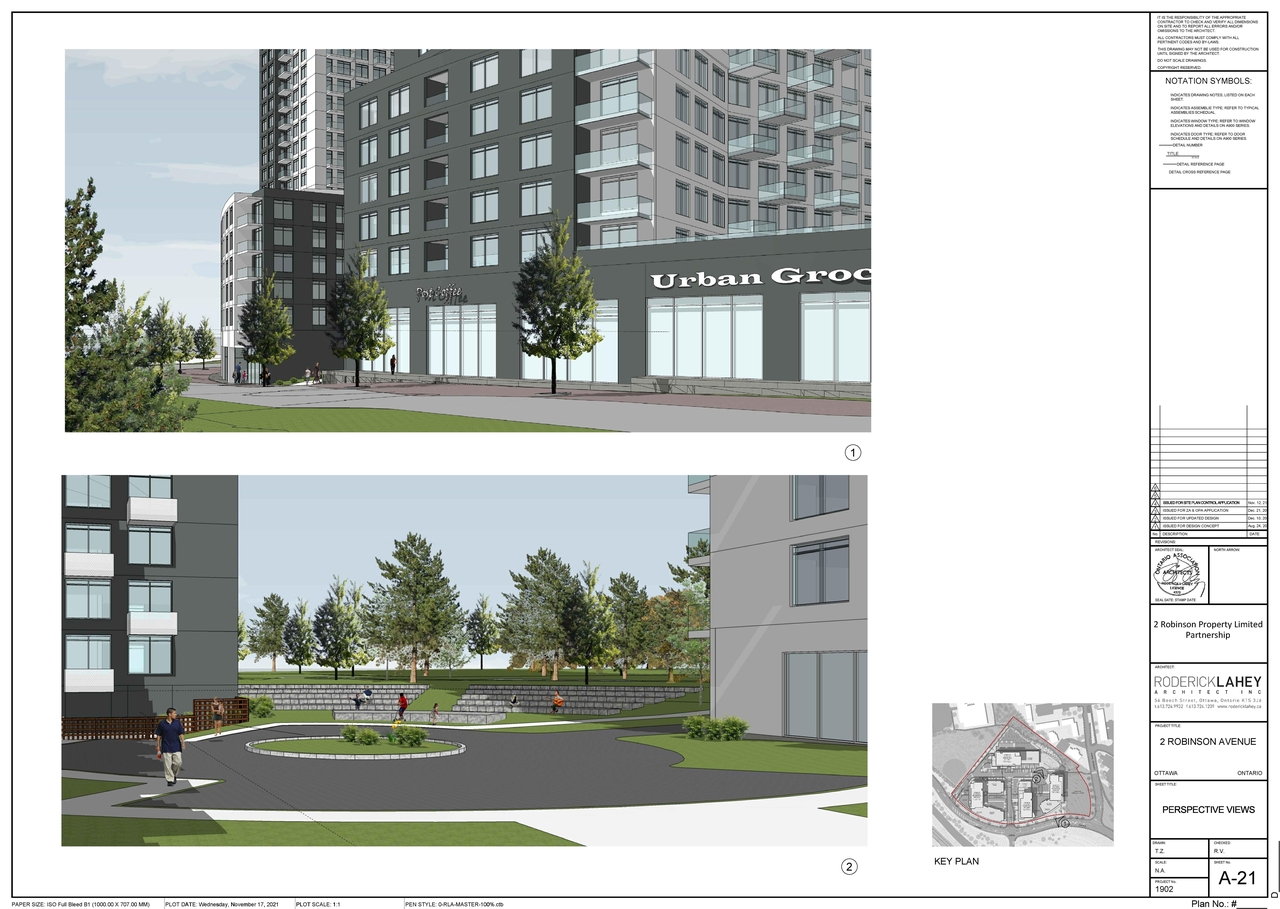 Construction site plan for project from page 4 of the file '2021-11-18 - Perspective - D07-12-21-0202'