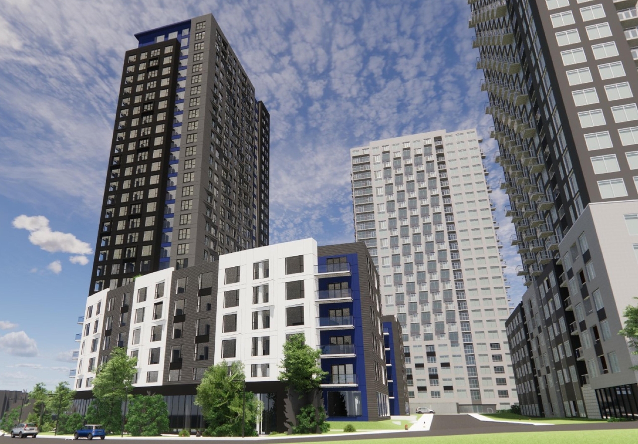 Rendering of building from page 3 of the file '2022-11-14 - Perspectives - D07-12-21-0202'