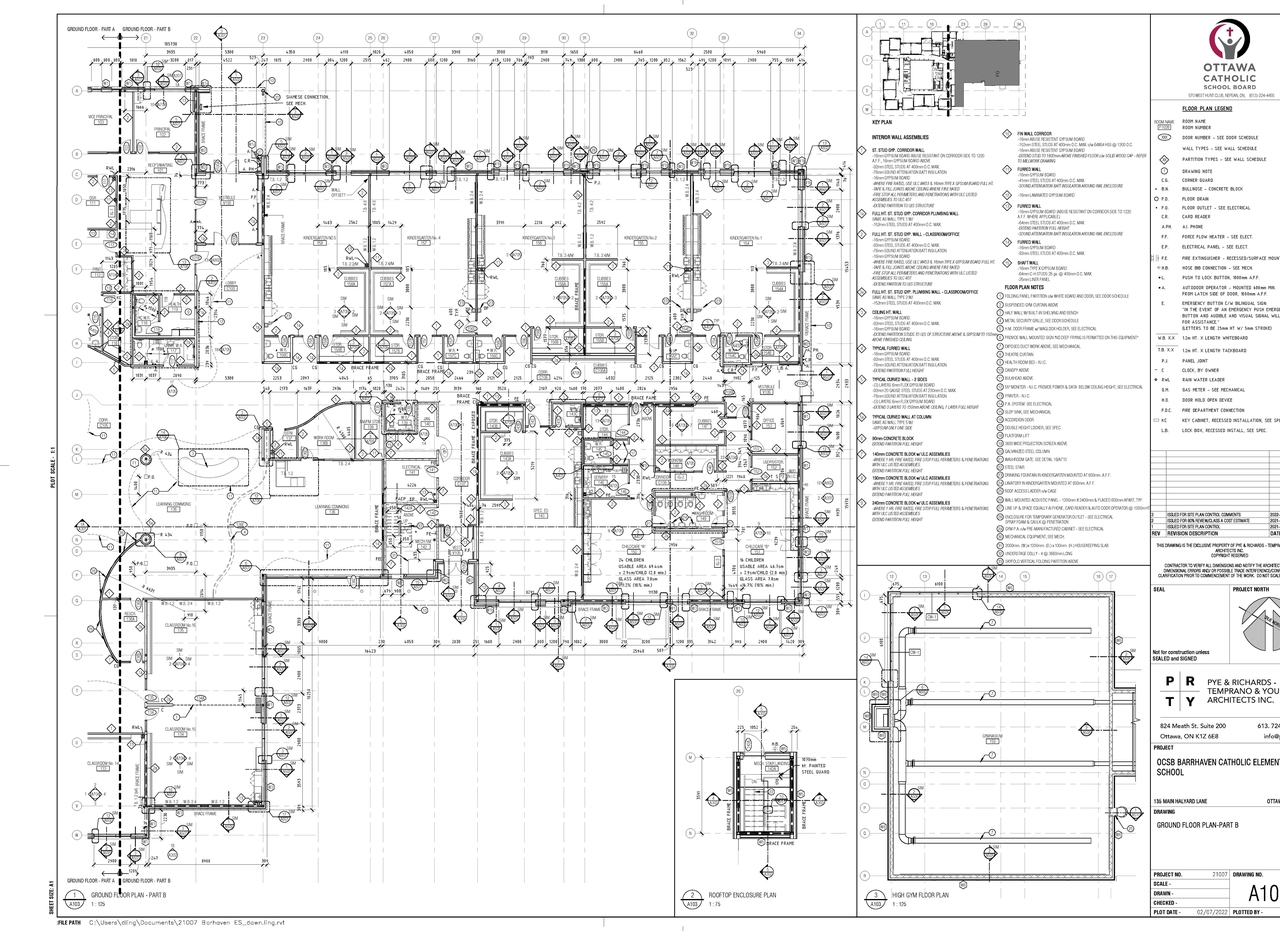 Floor plan for project from page 2 of the file '2022-09-07 - Approved Floor Plans and Elevations - D07-12-21-0206'
