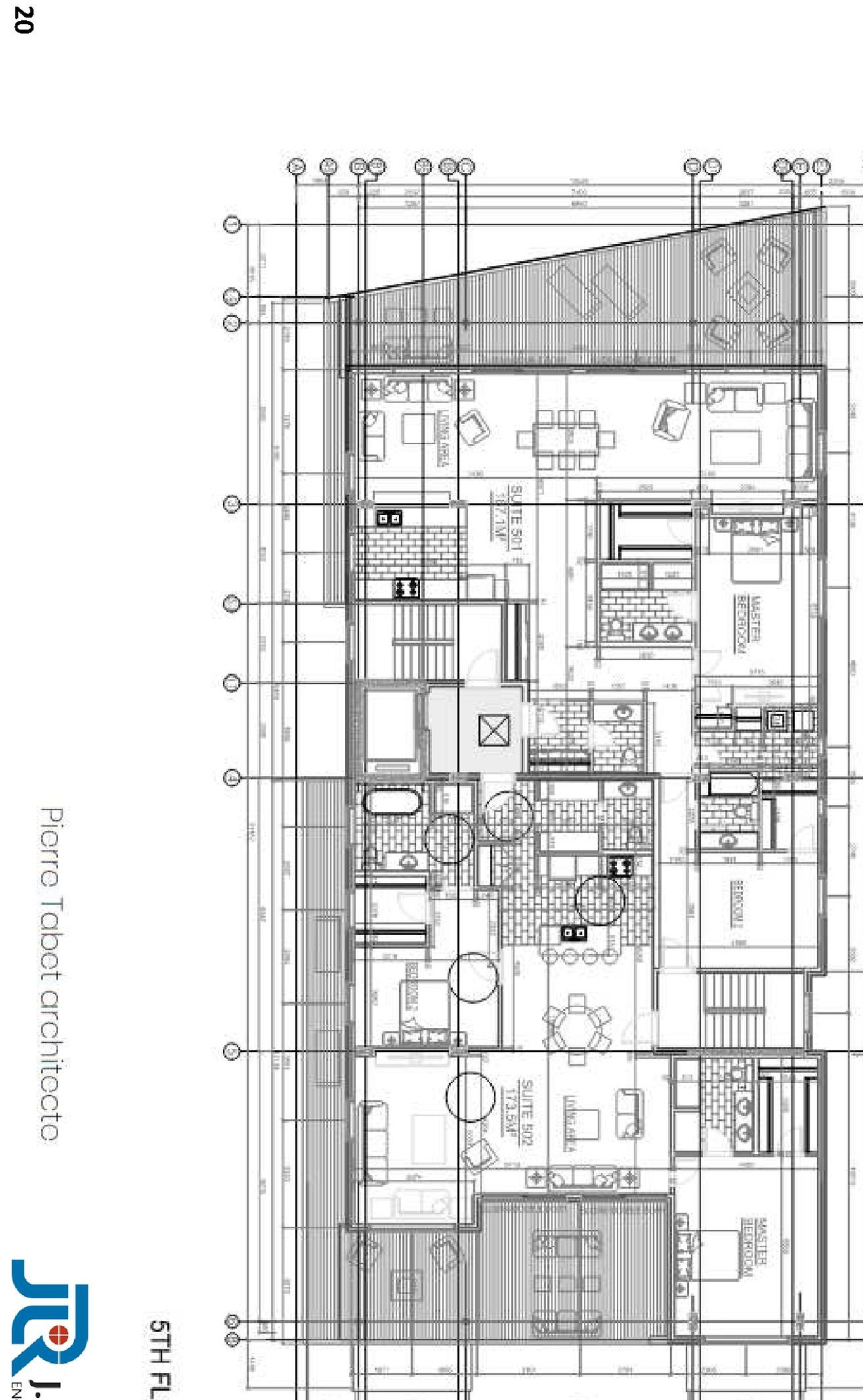 Floor plan for project from page 21 of the file '2021-12-02 - Design Brief - D07-12-21-0209'
