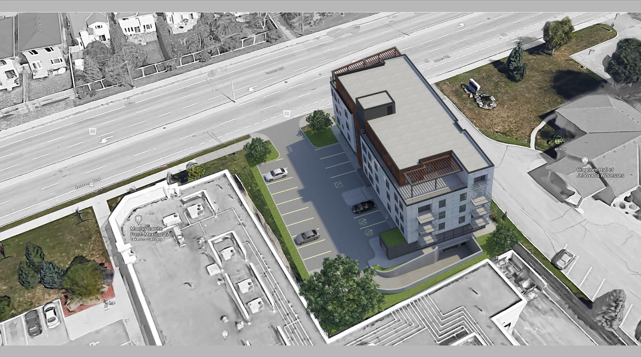 Rendering of building from page 3 of the file '2022-07-11 - Rendering - D07-12-21-0209'