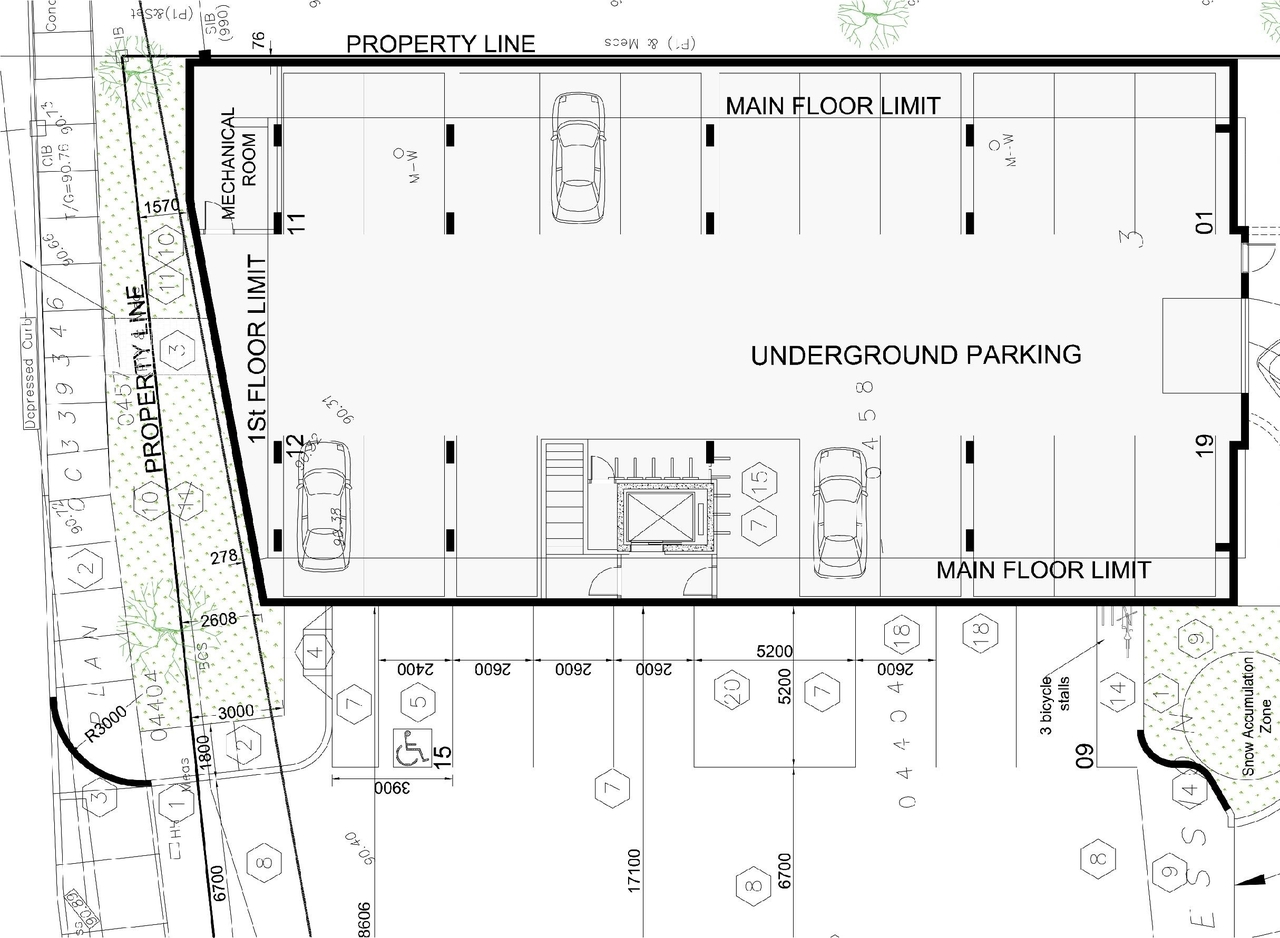 Construction site plan for project from page 27 of the file '2022-01-27 - UDRP Submission-rev3 - D07-12-21-0209'