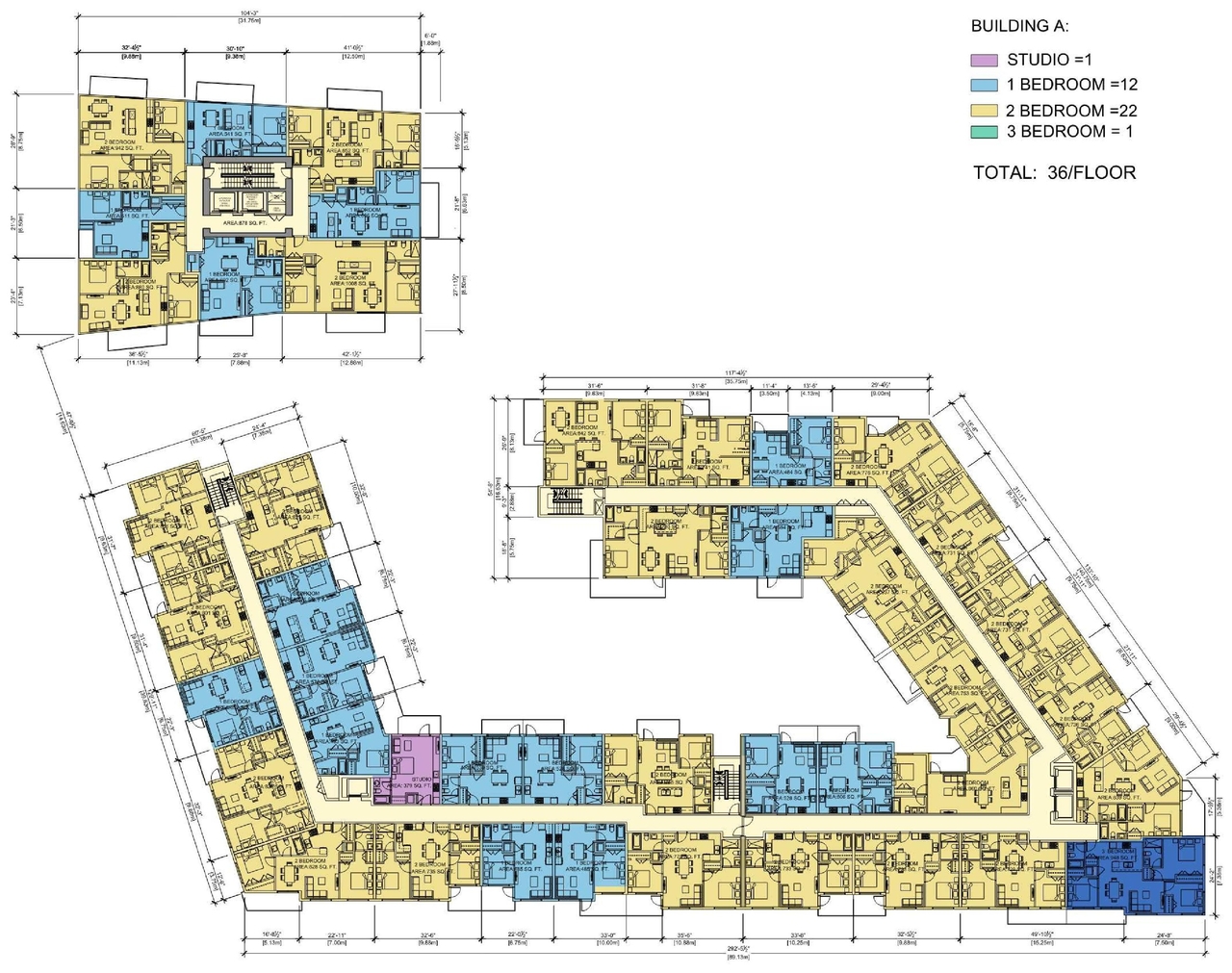 Floor plan for project from page 22 of the file '2023-09-28 - Design Brief - D07-12-21-0214'