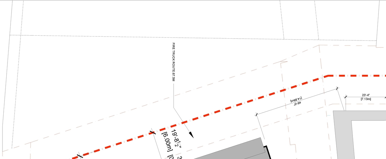 Construction site plan for project from page 3 of the file '2024-07-02 - Roof and Floor Plans - Phase 1 & 2 - D07-12-21-0214'