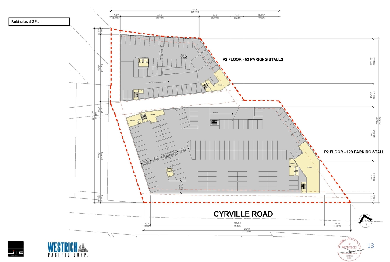 Construction site plan for project from page 14 of the file '2021-11-26 - Design Brief - D07-12-21-0214'