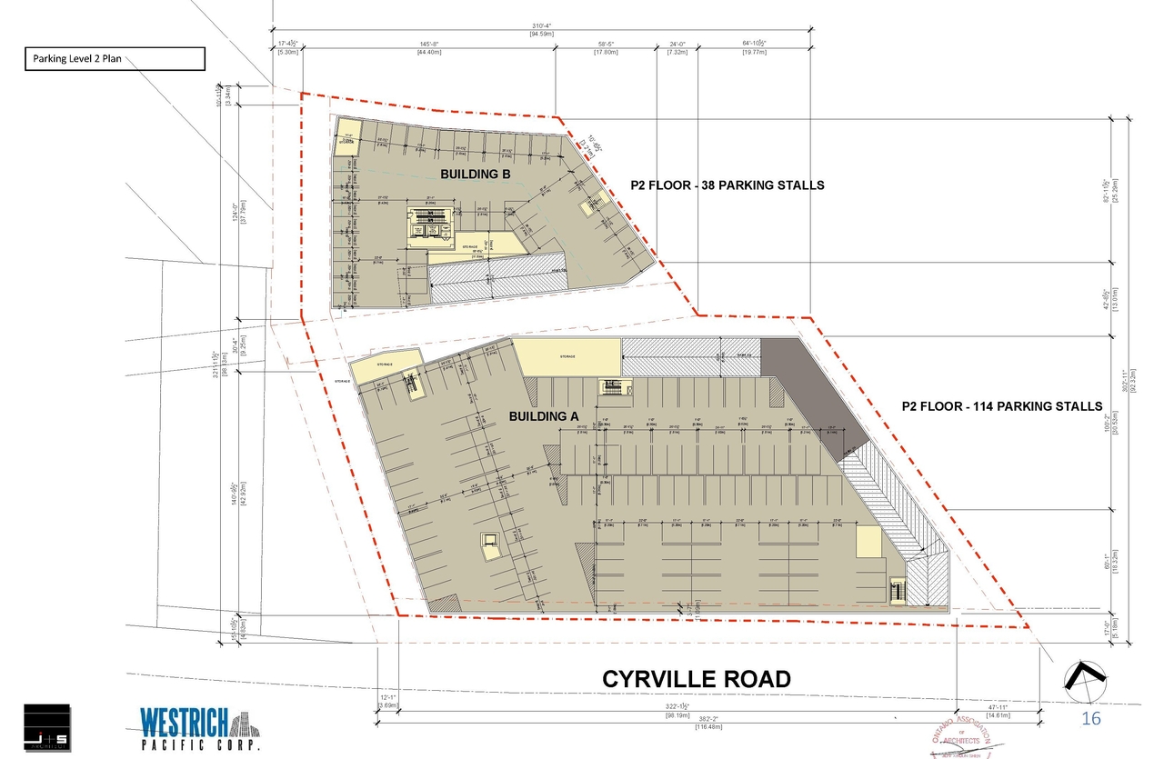 Construction site plan for project from page 17 of the file '2022-07-12 - Design Brief - D07-12-21-0214'