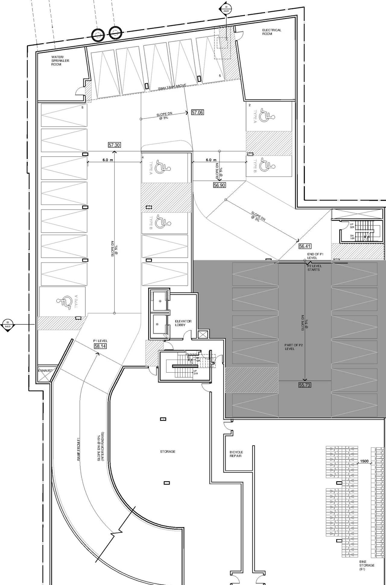 Floor plan for project from page 30 of the file '2022-10-03 - Urban Design Brief - D07-12-21-0216'