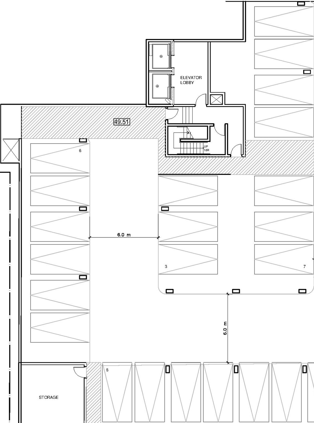 Floor plan for project from page 31 of the file '2022-10-03 - Urban Design Brief - D07-12-21-0216'