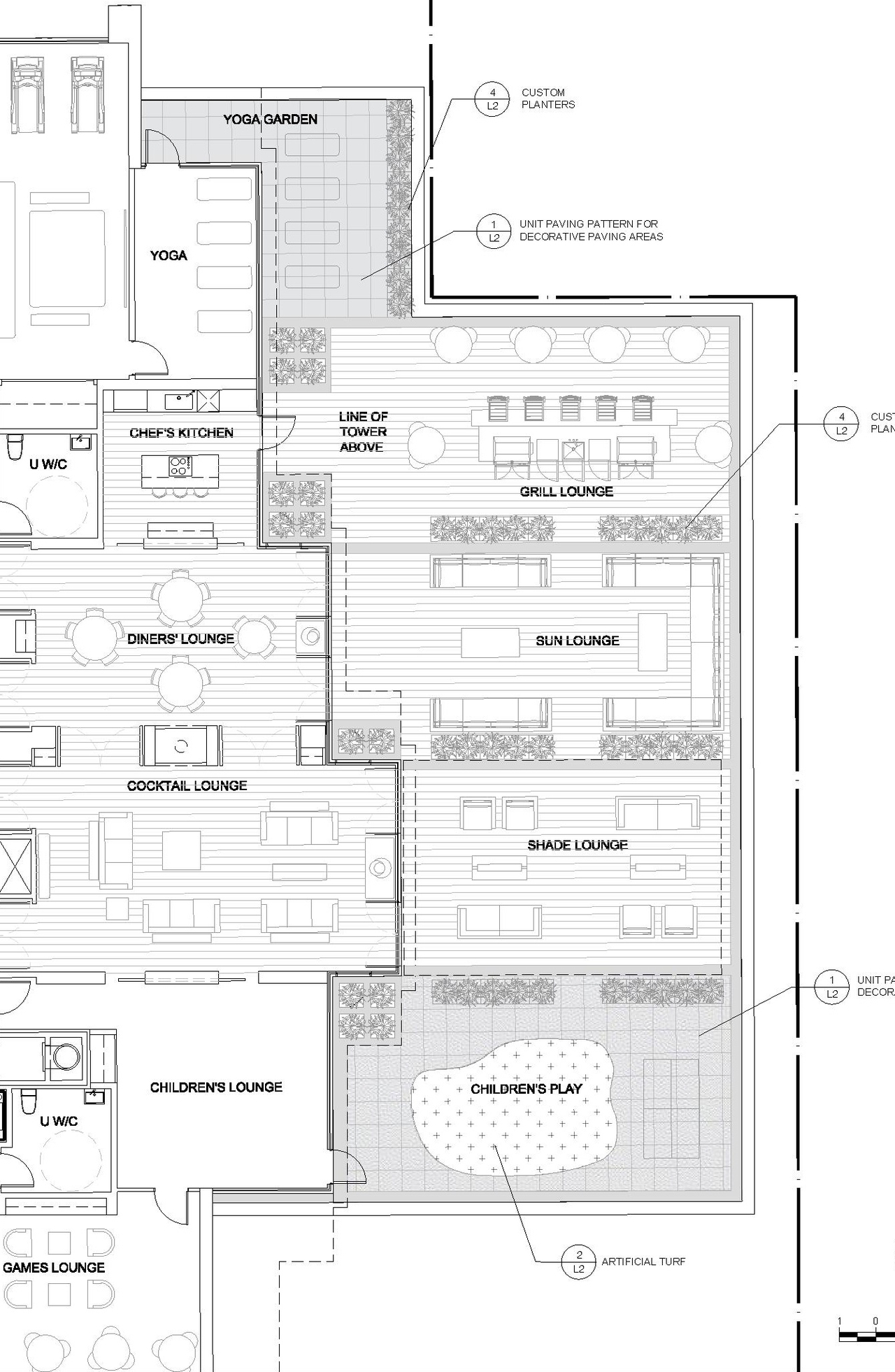 Construction site plan for project from page 38 of the file '2022-10-03 - Urban Design Brief - D07-12-21-0216'