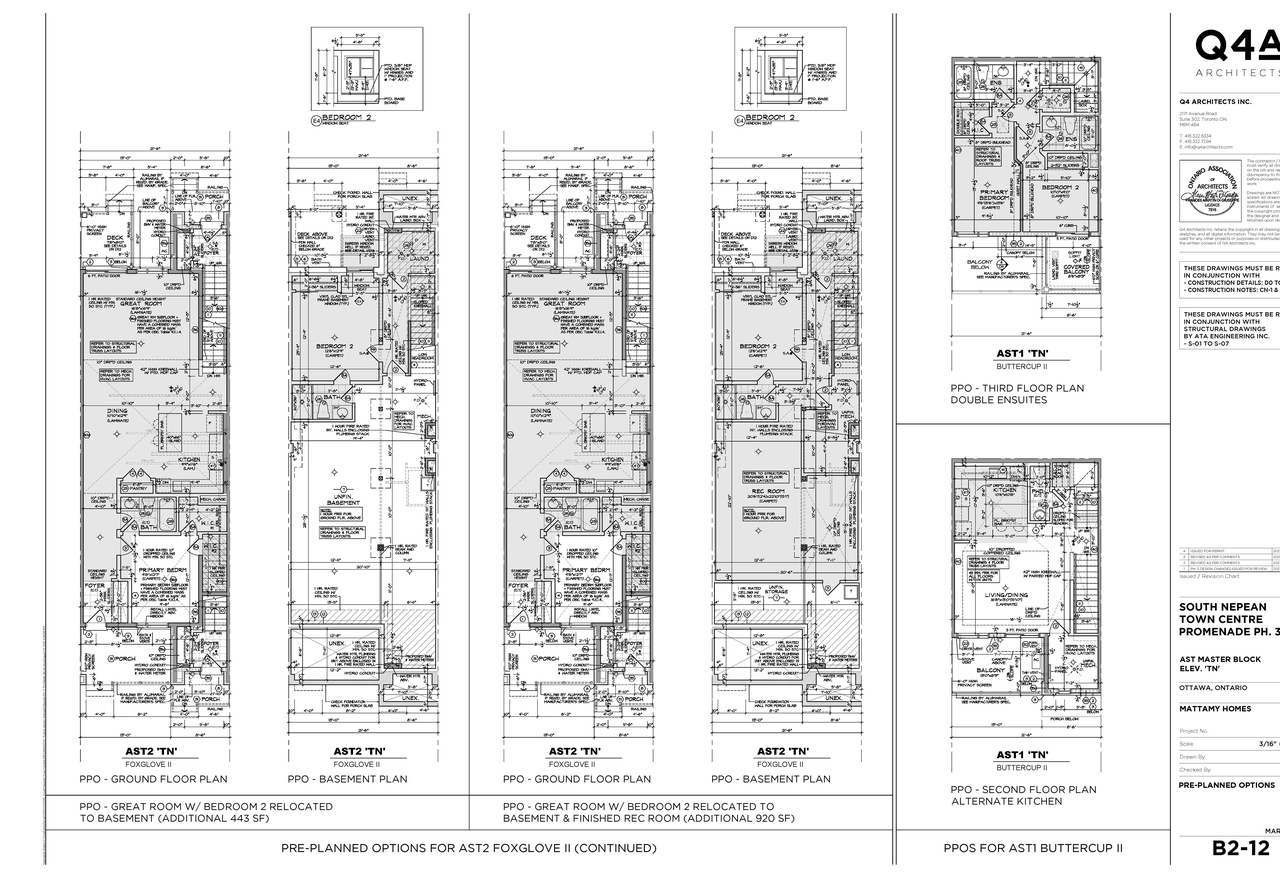Floor plan for project from page 14 of the file '2021-12-24 - Floor Plans (Residential Blocks 1 through 12) - D07-12-21-0224'