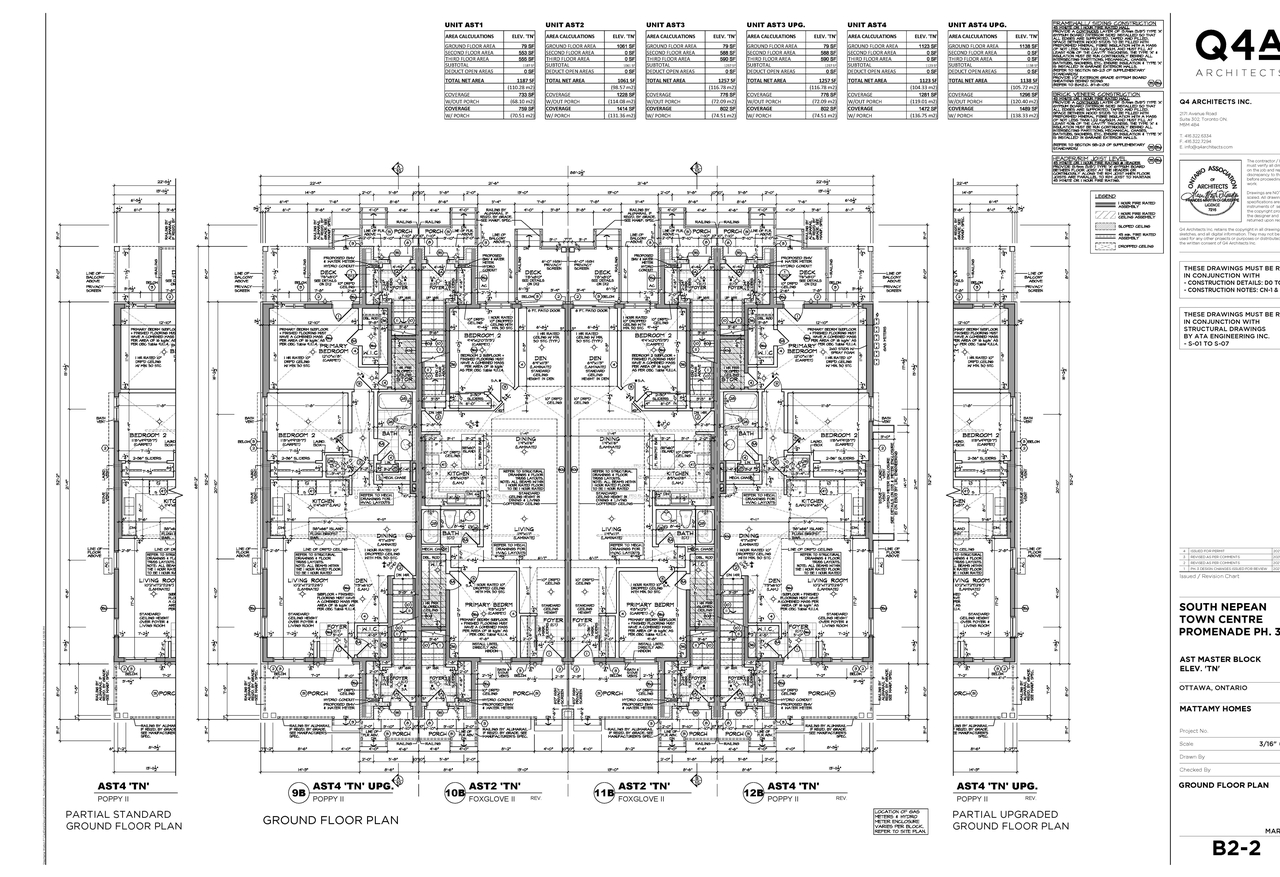 Floor plan for project from page 2 of the file '2021-12-24 - Floor Plans (Residential Blocks 1 through 12) - D07-12-21-0224'