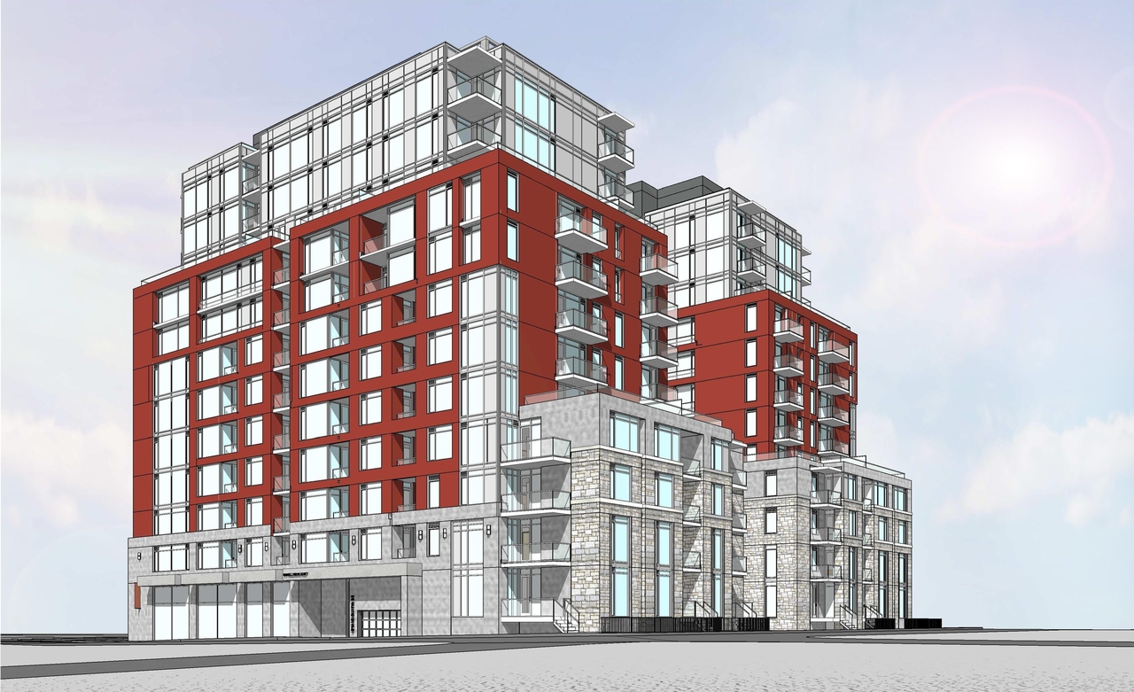 Rendering of building from page 10 of the file '2022-03-28 - Floor Plans - D07-12-21-0228'
