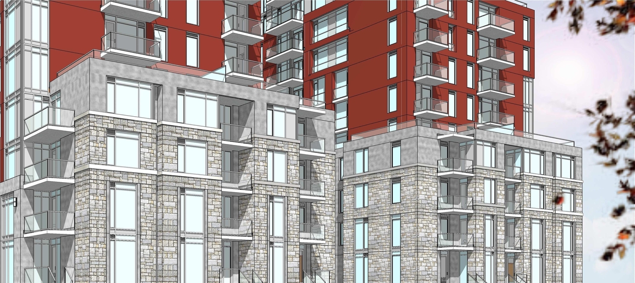 Rendering of building from page 11 of the file '2022-03-28 - Floor Plans - D07-12-21-0228'