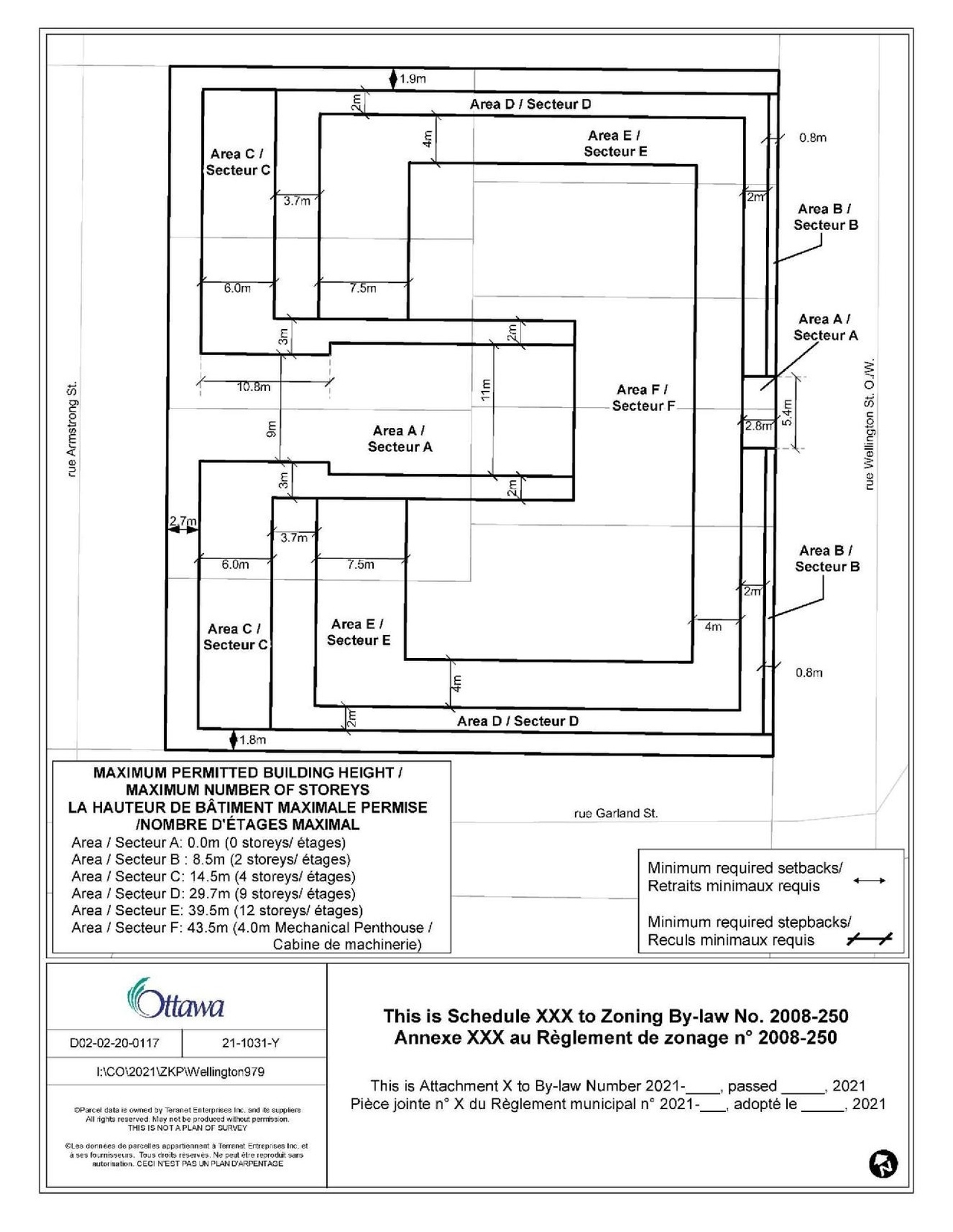 Construction site plan for project from page 70 of the file '2022-03-28 - Planning Rationale and Design Brief - D07-12-21-0228'