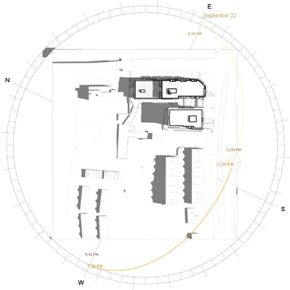 Construction site plan for project from page 22 of the file '2022-05-17 - Architectural Design Brief - D07-12-21-0229'