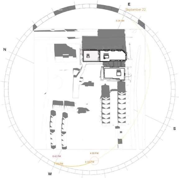 Construction site plan for project from page 22 of the file '2022-05-17 - Architectural Design Brief - D07-12-21-0229'