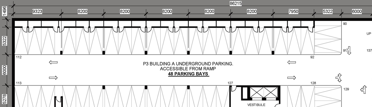 Floor plan for project from page 26 of the file '2022-05-17 - Architectural Design Brief - D07-12-21-0229'