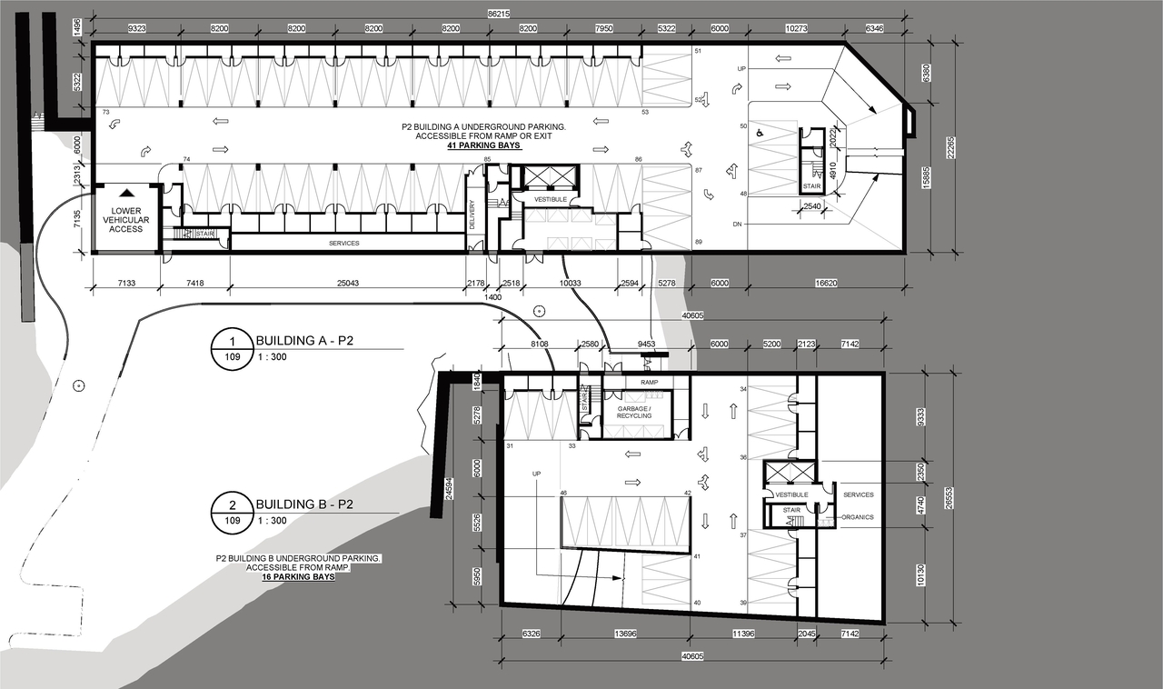 Floor plan for project from page 27 of the file '2022-05-17 - Architectural Design Brief - D07-12-21-0229'