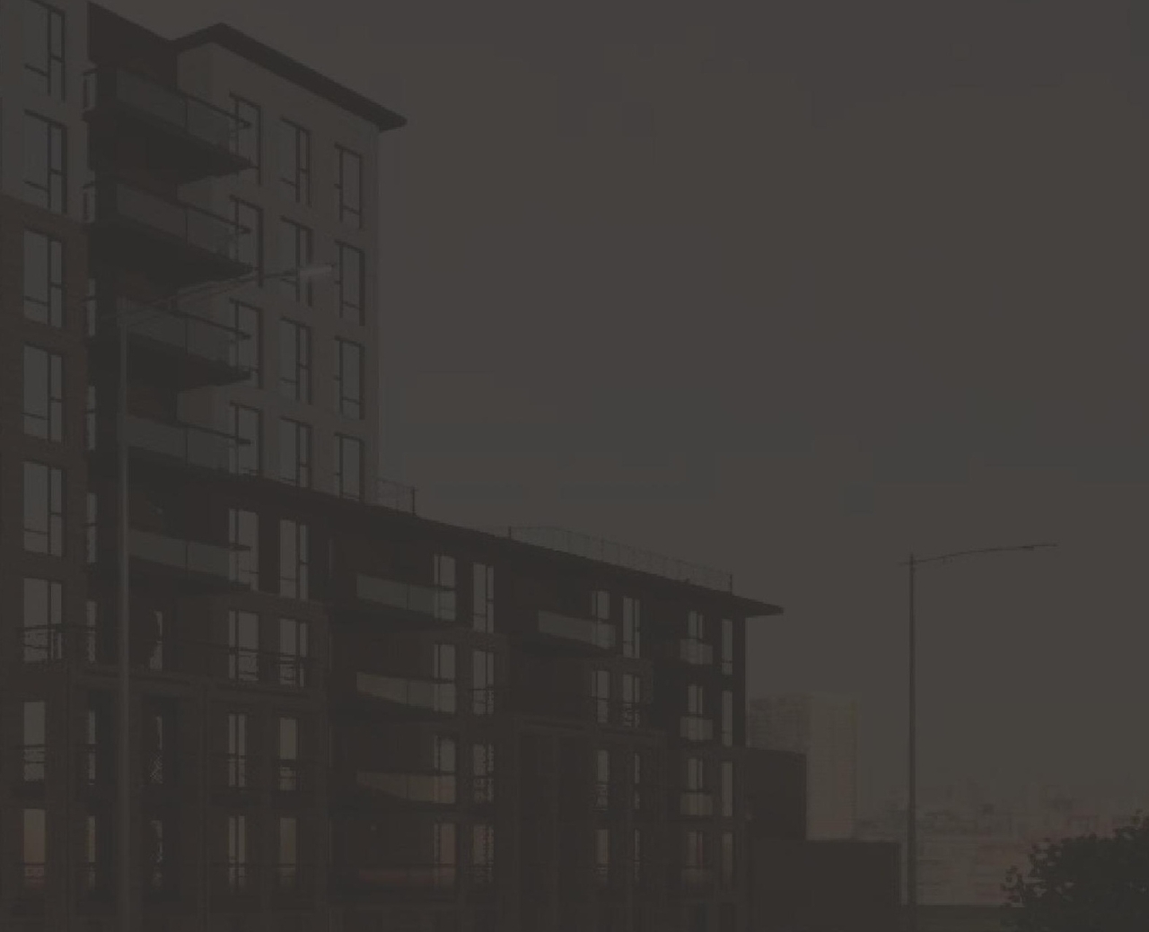 Rendering of building from page 1 of the file '2021-12-29 - Architectural Design Brief - D07-12-21-0229'