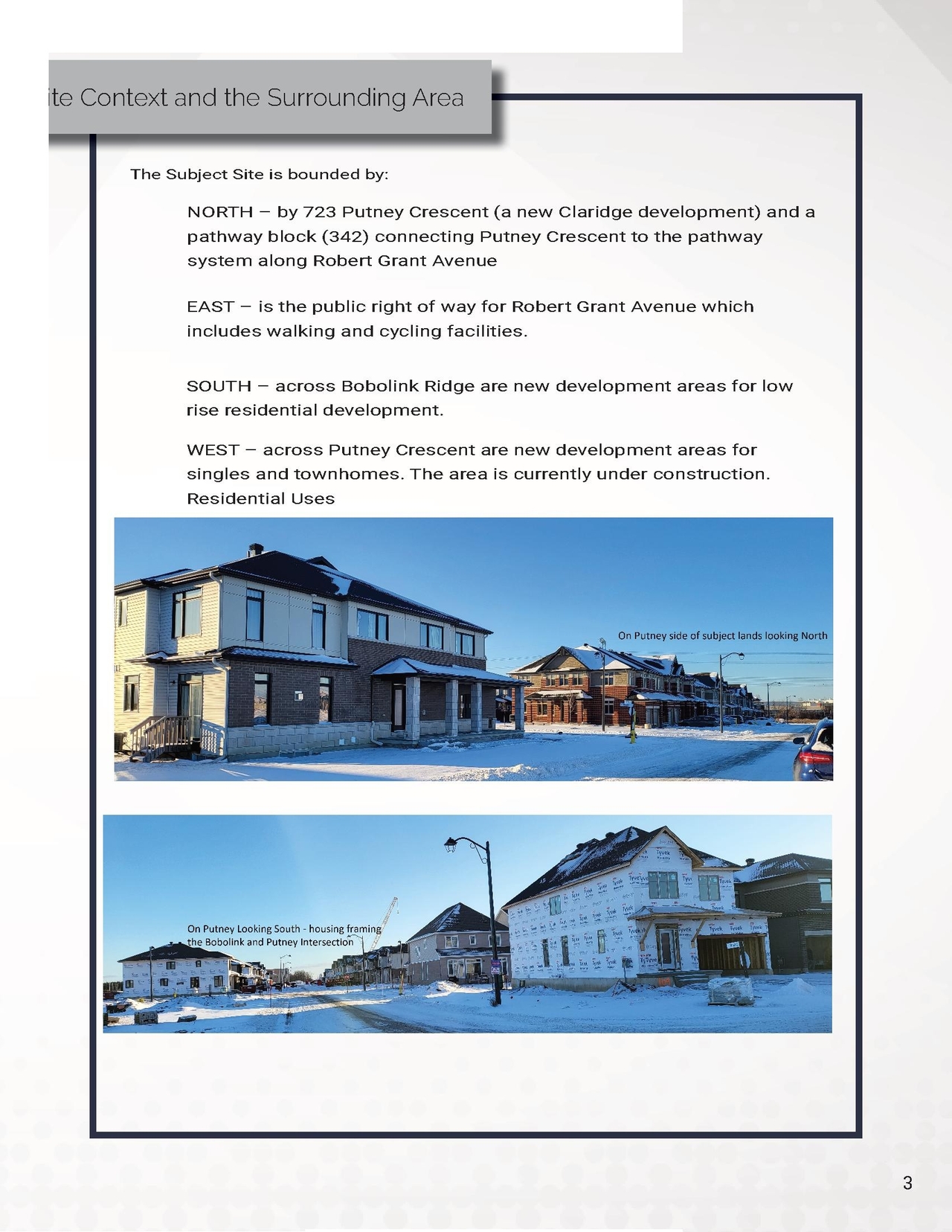 Construction site plan for project from page 3 of the file '2022-06-22 Rationale and Design Brief D07-12-21-0230'