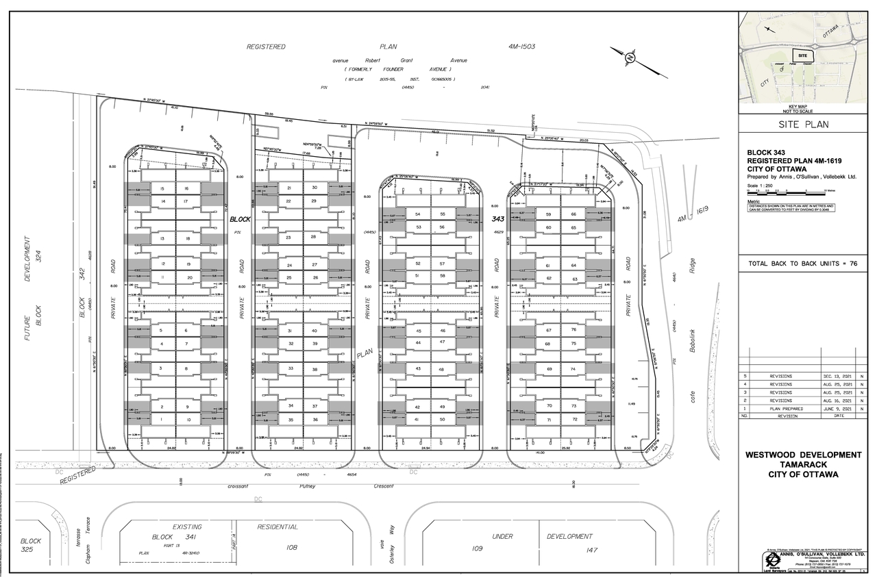 Construction site plan for project from page 29 of the file '2022-01-19 - Design Brief - D07-12-21-0230'