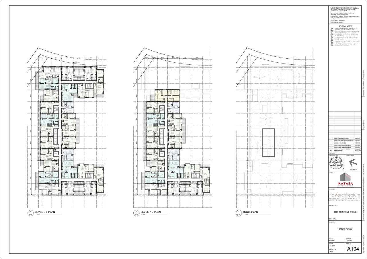 Floor plan for project from page 3 of the file '2022-02-03 - Floor Plans - D07-12-21-0233'