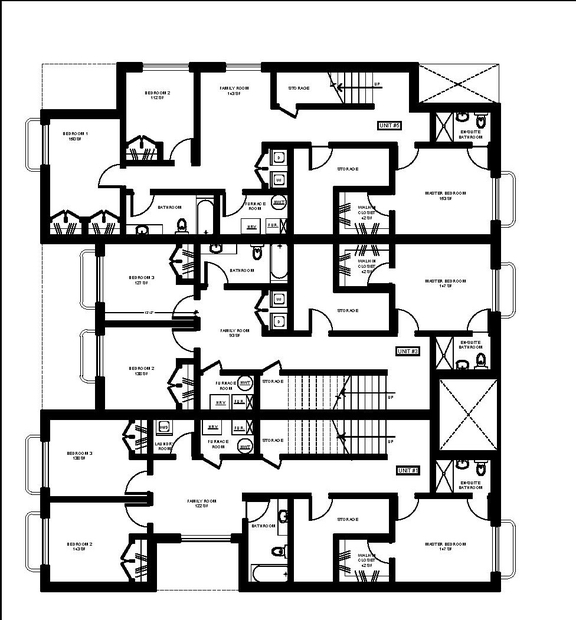 Floor plan for project from page 1 of the file '2022-12-30 - Floor Plans - D07-12-21-0234'