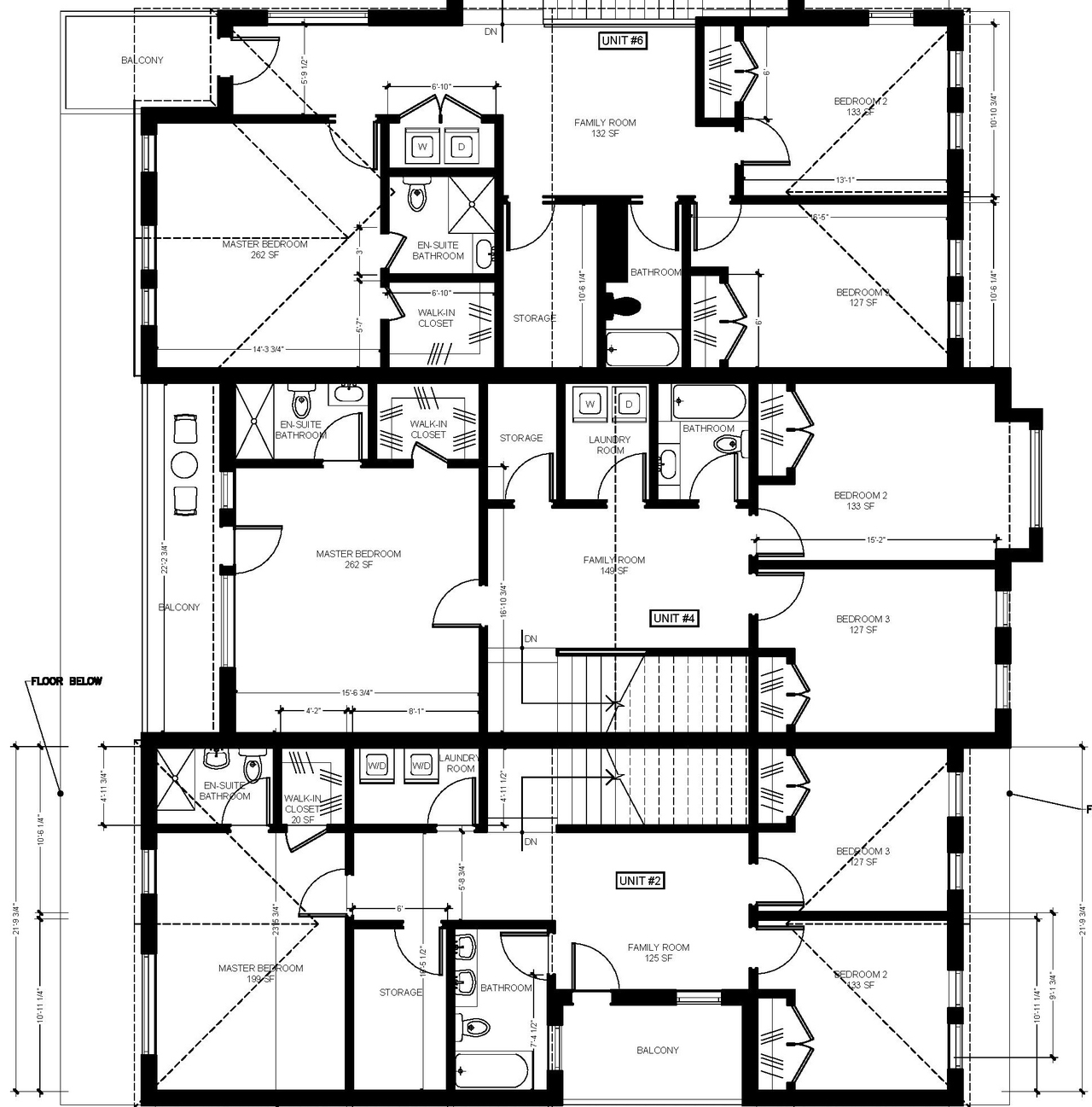 Floor plan for project from page 2 of the file '2022-12-30 - Floor Plans - D07-12-21-0234'