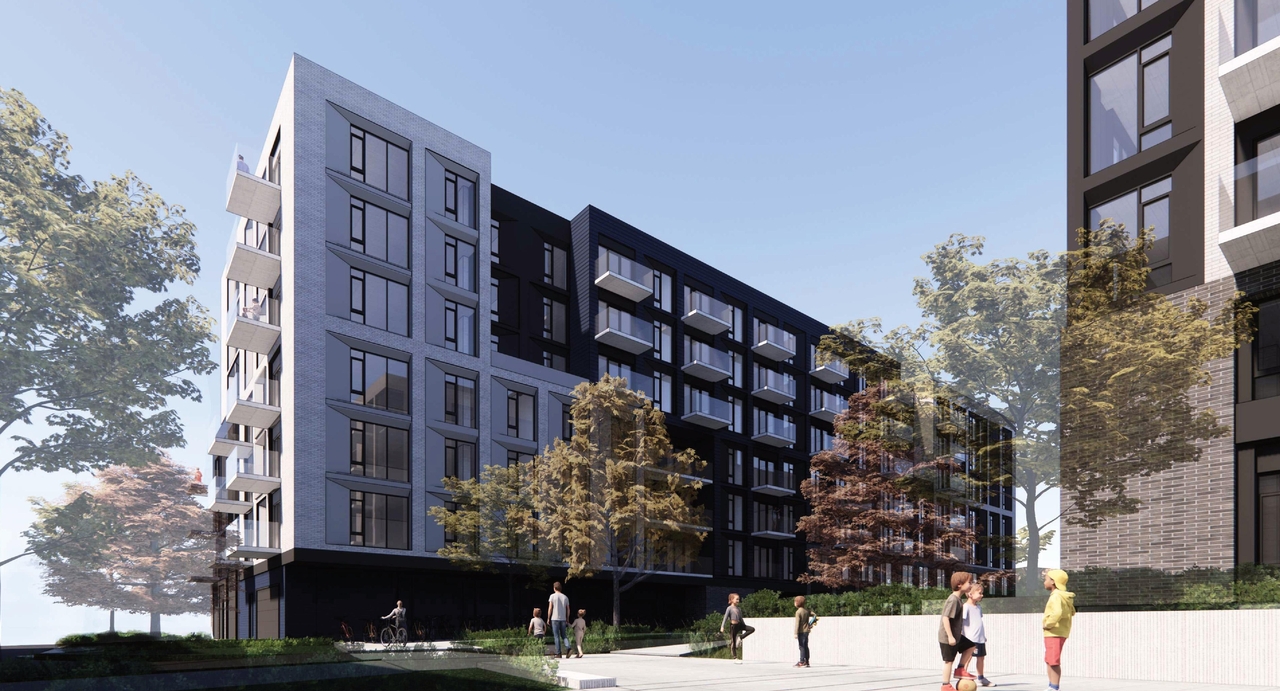 Rendering of building from page 8 of the file '2022-12-07 - Perspectives - D07-12-21-0238'