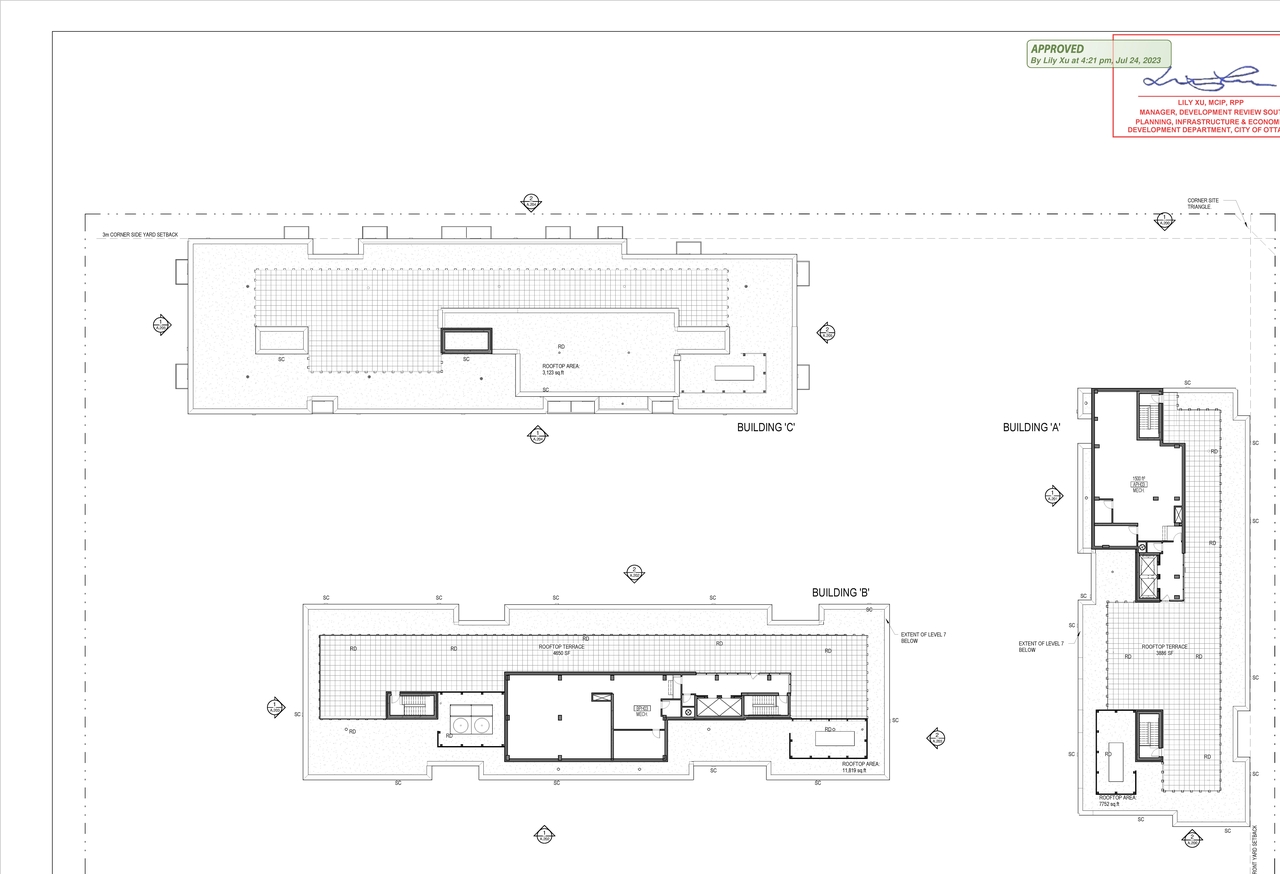 Floor plan for project from page 7 of the file '2023-07-26 - Approved Floor Plans - D07-12-21-0238'