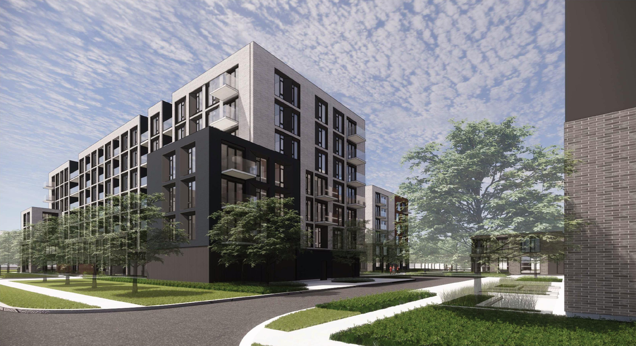 Rendering of building from page 4 of the file '2021-12-30 - Perspectives - D07-12-21-0238'
