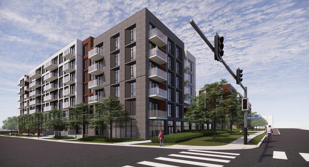 Rendering of building from page 1 of the file '2022-06-06 - Perspectives - D07-12-21-0238'