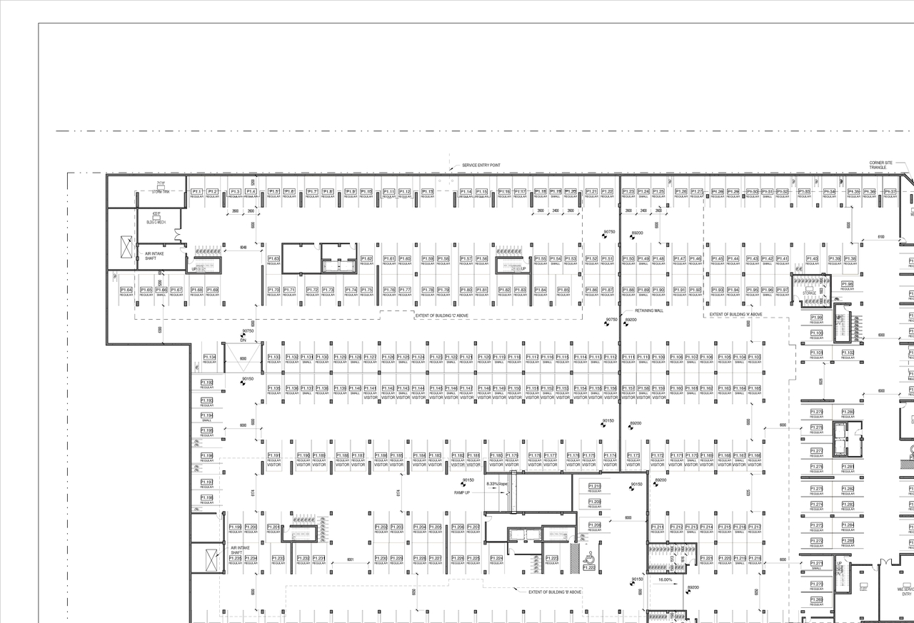 Floor plan for project from page 1 of the file '2022-06-06 - Floor Plans - D07-12-21-0238'
