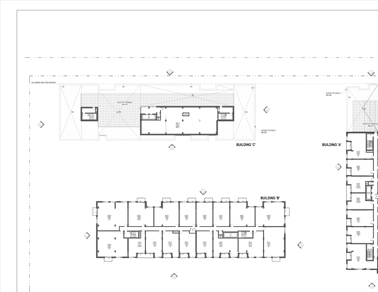 Floor plan for project from page 6 of the file '2022-06-06 - Floor Plans - D07-12-21-0238'