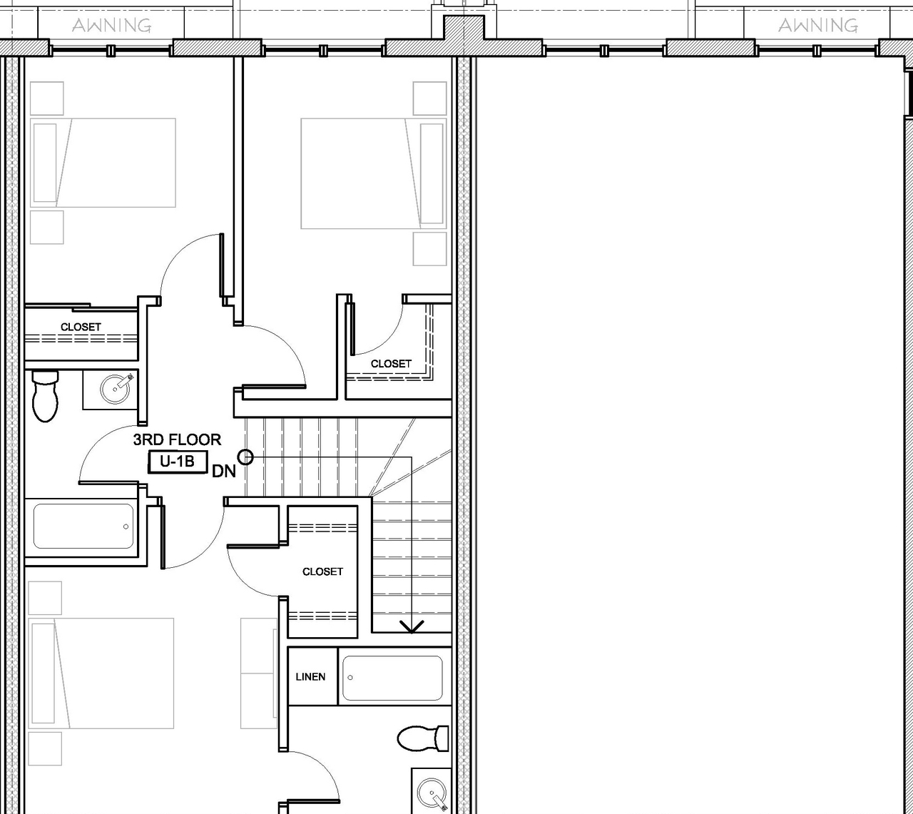 Floor plan for project from page 1 of the file '2021-12-31 - Floor Plans - D07-12-21-0239'