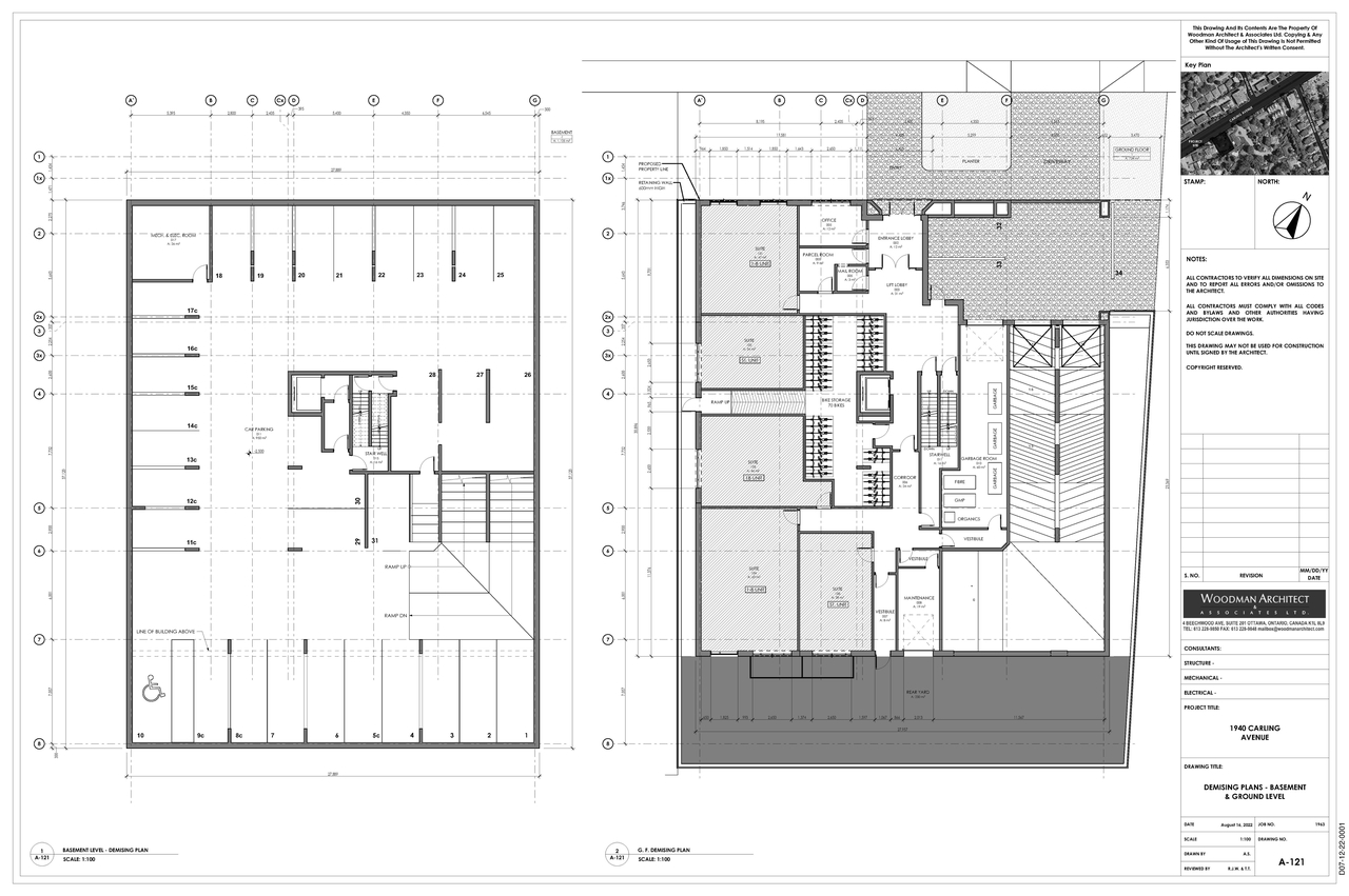 Floor plan for project from page 1 of the file '2022-09-27 - Floor Plans - D07-12-22-0001'