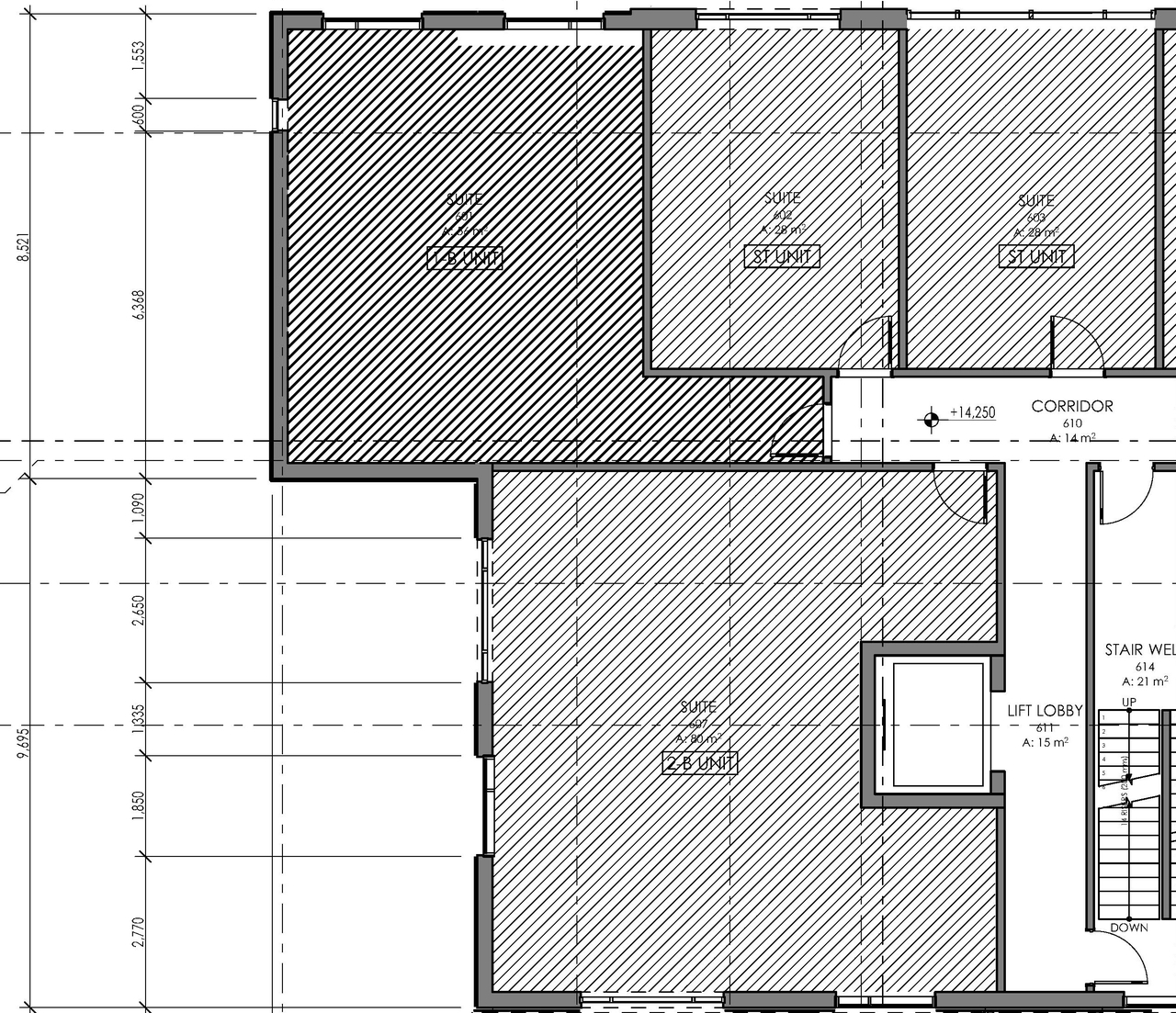 Construction site plan for project from page 3 of the file '2022-09-27 - Floor Plans - D07-12-22-0001'