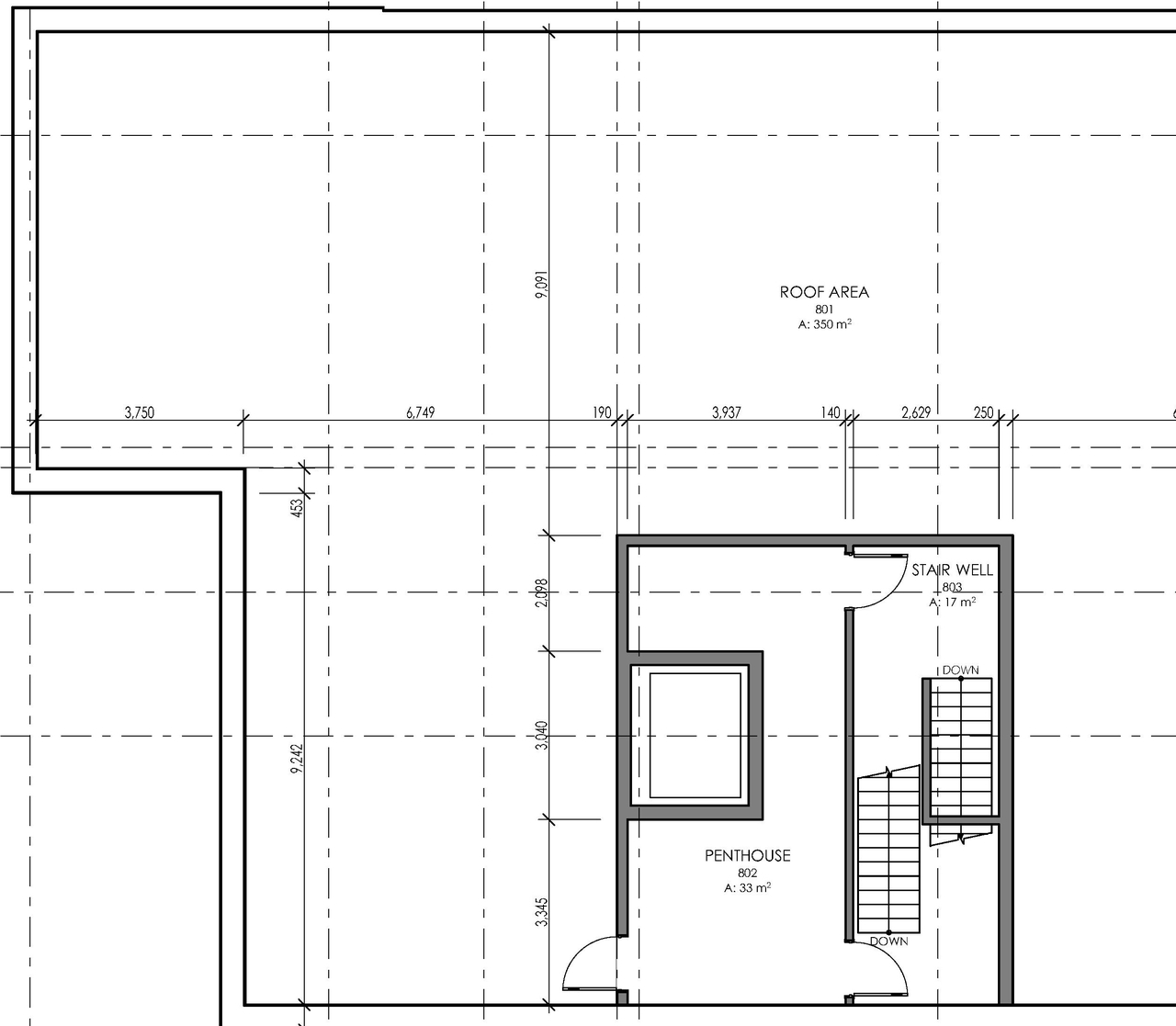 Floor plan for project from page 4 of the file '2022-09-27 - Floor Plans - D07-12-22-0001'