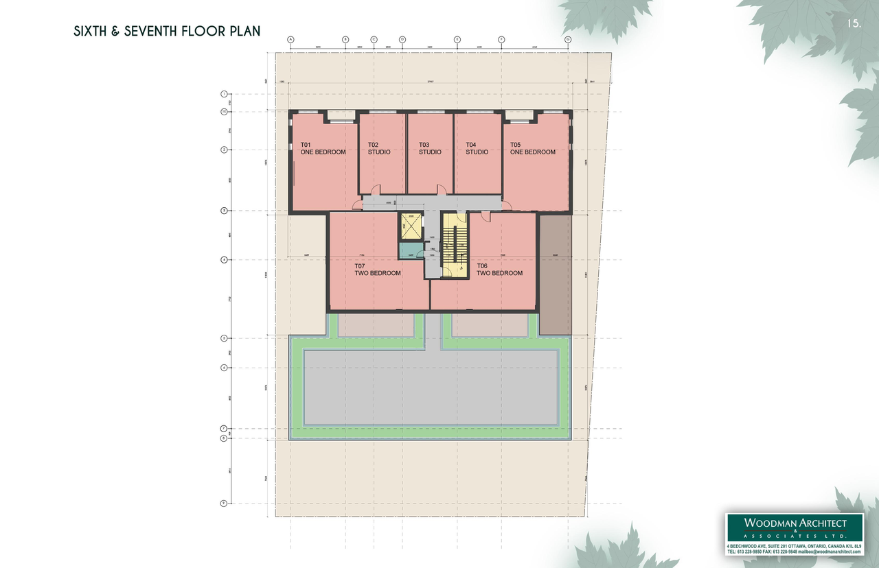 Floor plan for project from page 17 of the file '2022-01-05 - Design Brief - D07-12-22-0001'