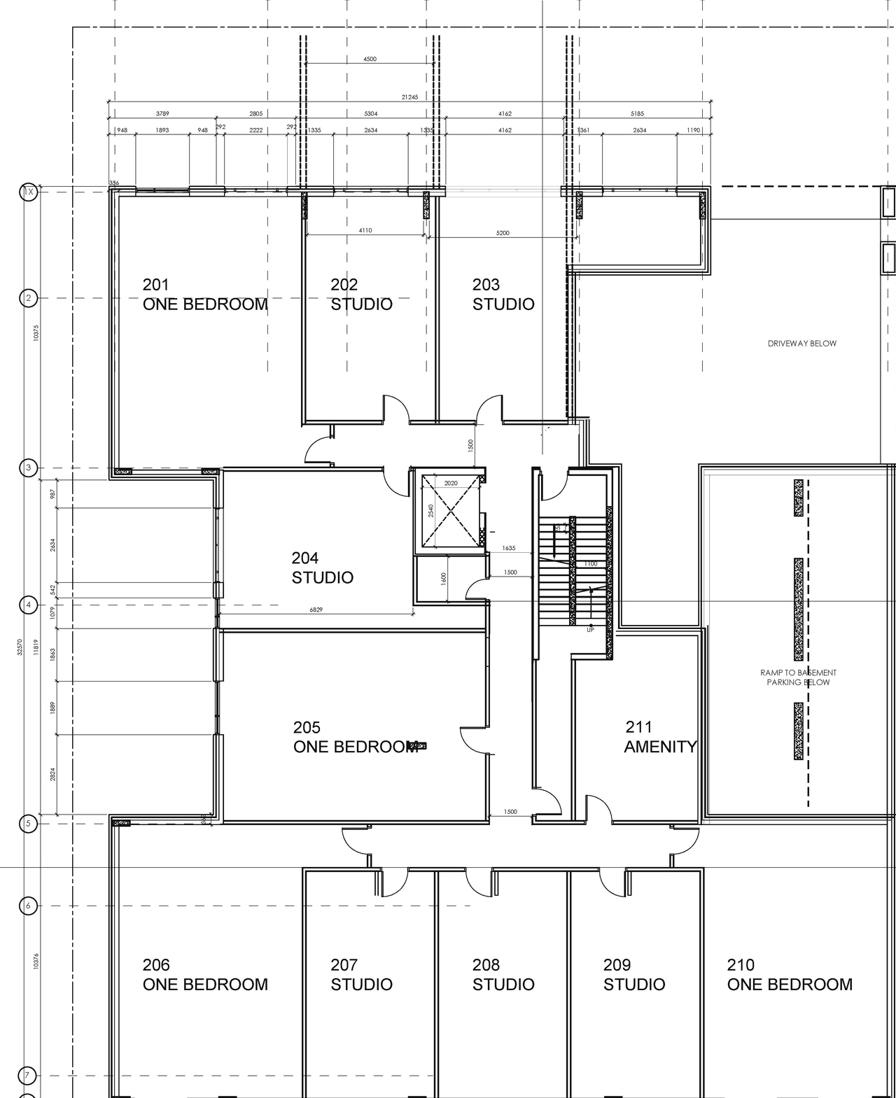 Floor plan for project from page 3 of the file '2022-01-05 - Site Plan and Floor Plans - D07-12-22-0001'