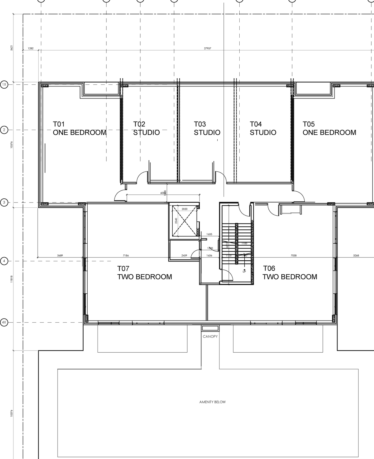 Construction site plan for project from page 5 of the file '2022-01-05 - Site Plan and Floor Plans - D07-12-22-0001'