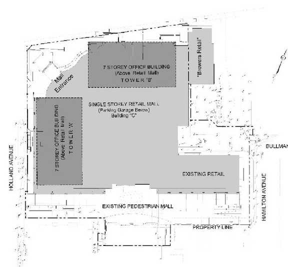 Construction site plan for project from page 1 of the file '2022-01-13 - Design Brief - D07-12-22-0004'
