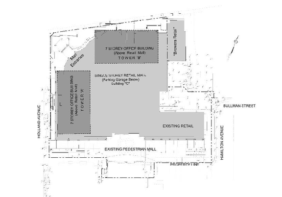Construction site plan for project from page 1 of the file '2022-01-13 - Design Brief - D07-12-22-0004'