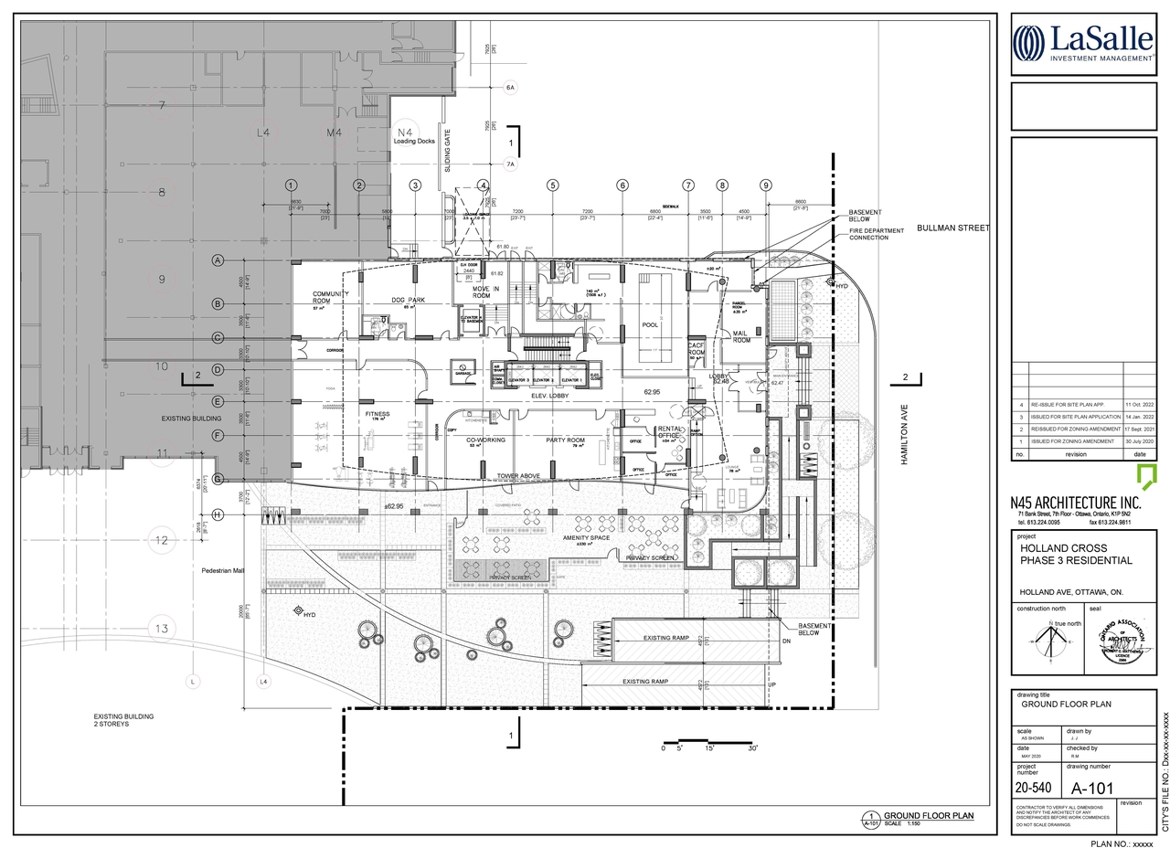 Floor plan for project from page 1 of the file '2022-11-28 - Ground Floor Plan -D07-12-22-0004'