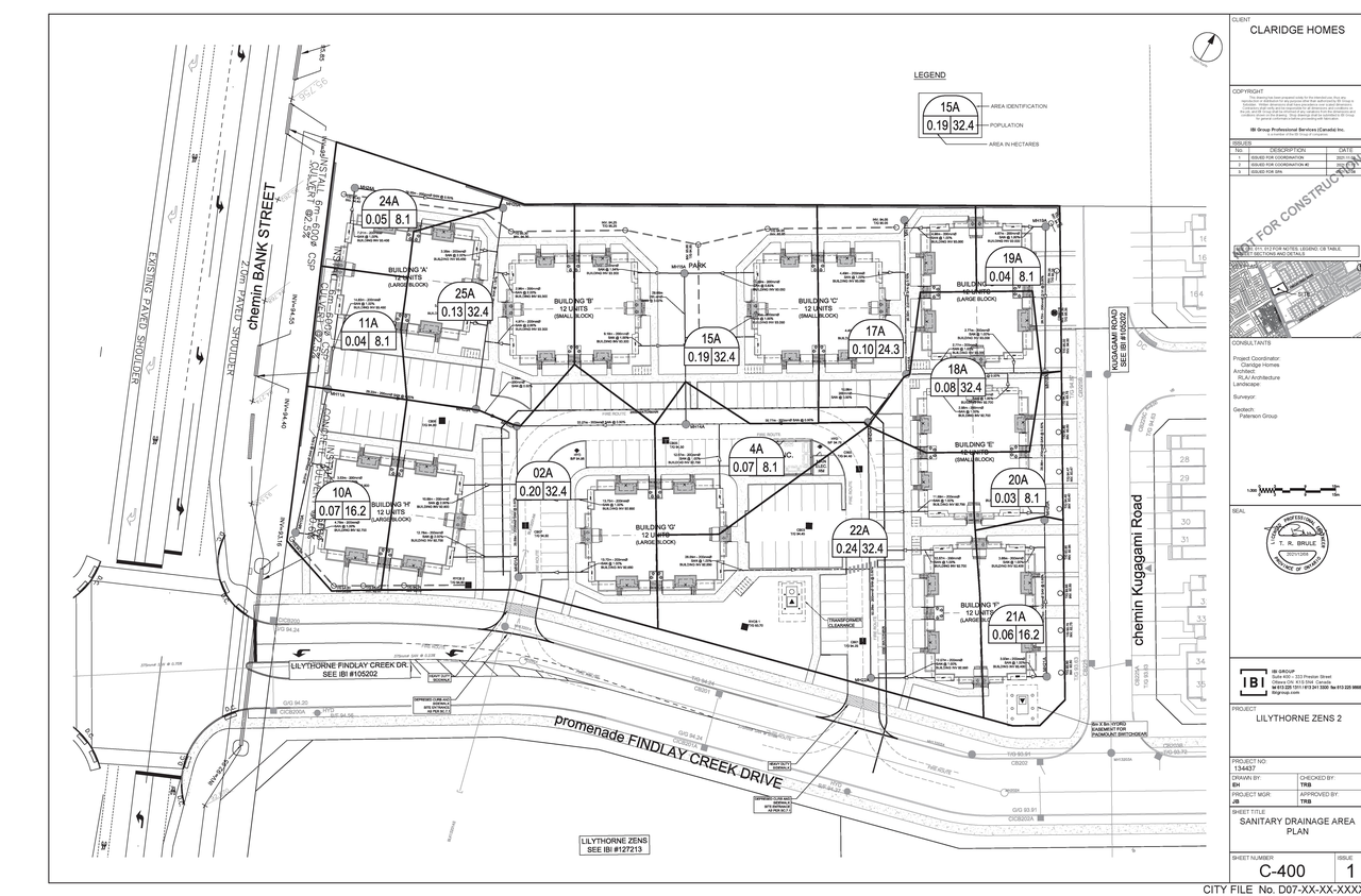 Construction site plan for project from page 41 of the file '2022-01-26 - Design Brief - D07-12-22-0011'