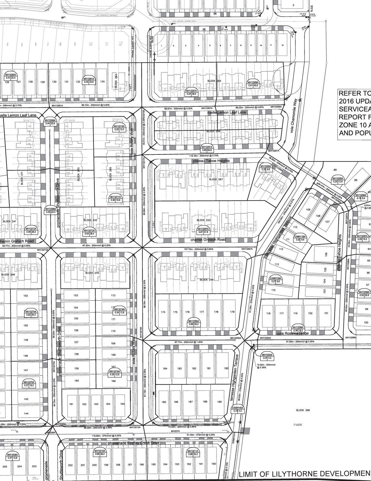 Construction site plan for project from page 45 of the file '2022-01-26 - Design Brief - D07-12-22-0011'